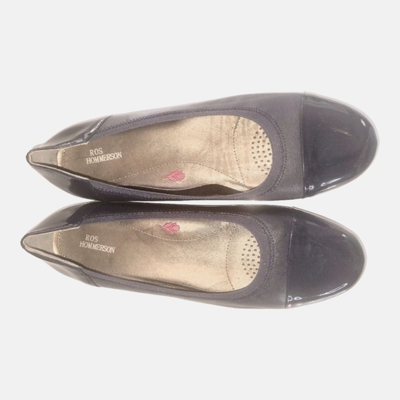 Ros Hommerson Rebecca Slip-on Elastic Opening Cushioned footbed Flats Sz 11M - Picture 3 of 8